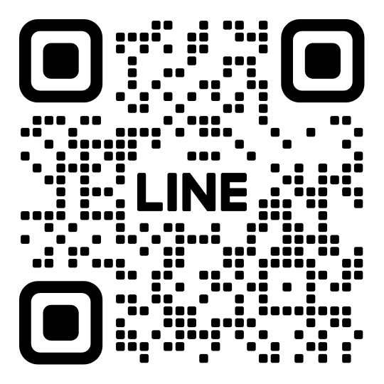 ぽちこワークス公式LINEの友だち追加用QRコード